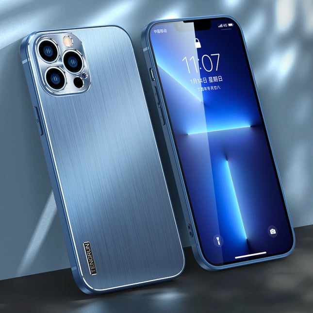 Brushed Texture Shockproof Phone Case, For iPhone 13, For iPhone 13 Pro, For iPhone 13 Pro Max, For iPhone 12, For iPhone 12 Pro, For iPhone 12 Pro Max, For iPhone 11, For iPhone 11 Pro, For iPhone 11 Pro Max, For iPhone XS / X, For iPhone XR����������...