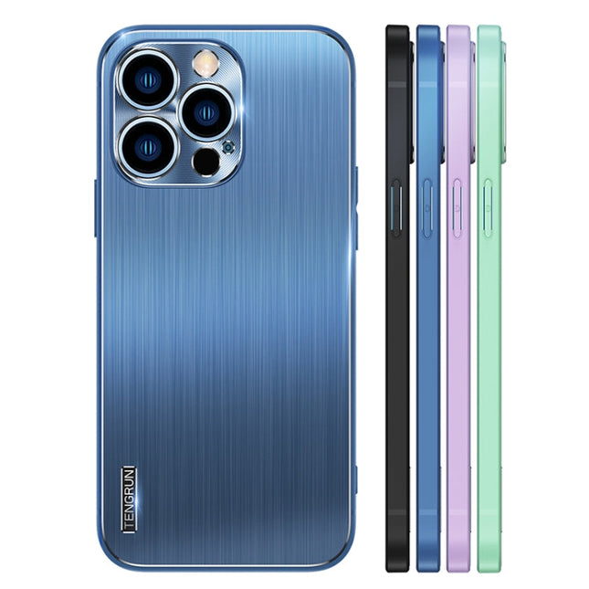 Brushed Texture Shockproof Phone Case, For iPhone 13, For iPhone 13 Pro, For iPhone 13 Pro Max, For iPhone 12, For iPhone 12 Pro, For iPhone 12 Pro Max, For iPhone 11, For iPhone 11 Pro, For iPhone 11 Pro Max, For iPhone XS / X, For iPhone XR����������...