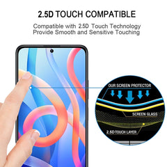 25 PCS Full Glue Full Screen Tempered Glass Film, For Xiaomi Redmi Note 11 China / Poco M4 Pro 5G(25 PCS), For Xiaomi Redmi Note 11 Pro / 11 Pro+(25 PCS)
