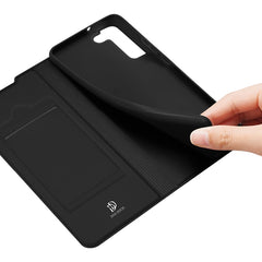 DUX DUCIS Skin Pro Series Horizontal Flip Leather Phone Case with Holder & Card Slots, For Samsung Galaxy S22 5G, For Samsung Galaxy S22+ 5G, For Samsung Galaxy S22 Ultra 5G
