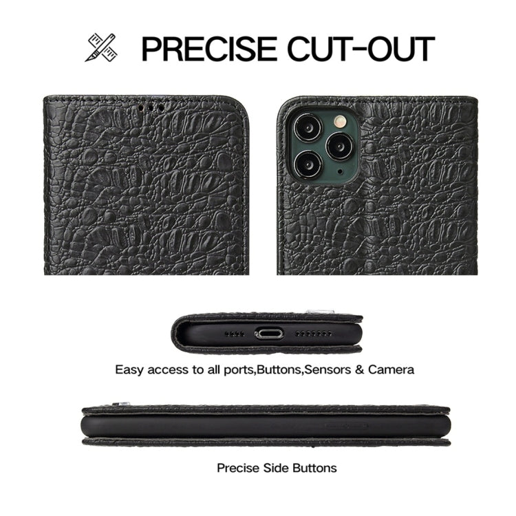 Crocodile Texture PC + TPU Horizontal Flip Leather Case with Holder & Card Slots & Wallet, For iPhone 11 Pro, For iPhone 11, For iPhone 11 Pro Max, For iPhone X / XS, For iPhone XR, For iPhone XS Max