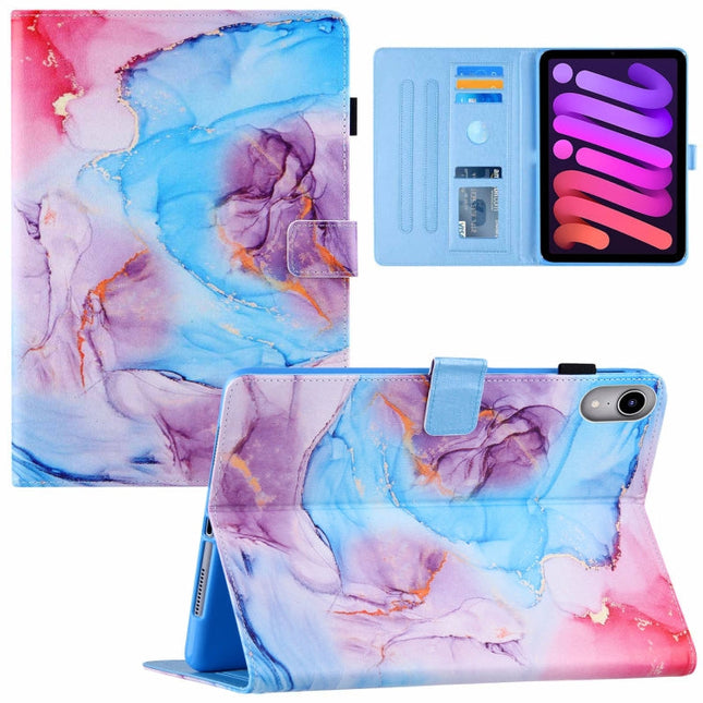 Silk Texture Horizontal Flip Tablet Leather Case with Holder & Card Slot & Sleep / Wake-up Function, For iPad mini 2024 / mini 6