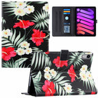 For iPad mini 2024 / mini 6 / Black Flower