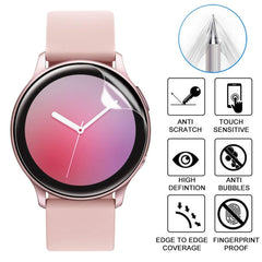 50 PCS Soft Hydrogel Film Watch Screen Protector, For Samsung Galaxy Watch Active 1 / 2 40mm, For Samsung Gear S3 42mm, For Samsung Gear S3 46mm
