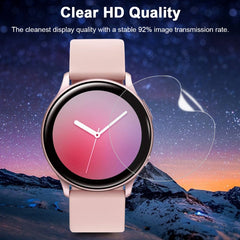 50 PCS Soft Hydrogel Film Watch Screen Protector, For Samsung Galaxy Watch Active 1 / 2 40mm, For Samsung Galaxy Watch Active 1 / 2 44mm, For Samsung Gear Fit, For Samsung Gear Fit 2, For Samsung Gear S3 42mm, For Samsung Gear S3 46mm