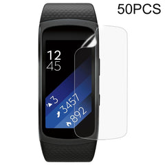 50 PCS Soft Hydrogel Film Watch Screen Protector, For Samsung Galaxy Watch Active 1 / 2 40mm, For Samsung Galaxy Watch Active 1 / 2 44mm, For Samsung Gear Fit, For Samsung Gear Fit 2, For Samsung Gear S3 42mm, For Samsung Gear S3 46mm