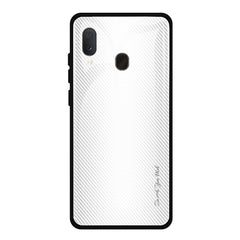 Texture Gradient Glass Protective Case, For Galaxy A20 / A30, For Galaxy A50, For Galaxy A80 / A90, For Galaxy Note 9