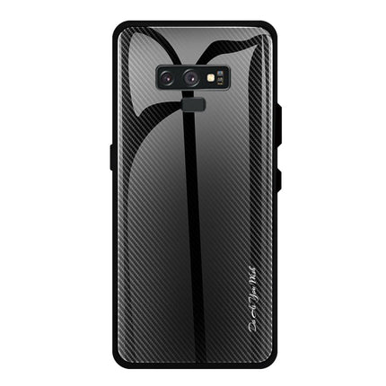 Texture Gradient Glass Protective Case, For Galaxy A20 / A30, For Galaxy A50, For Galaxy A80 / A90, For Galaxy Note 9