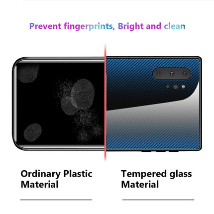 Texture Gradient Glass Protective Case, For Galaxy Note 10 Pro, For Galaxy S10, For iPhone SE 2022 / SE 2020 / 8 / 7, For iPhone XS Max