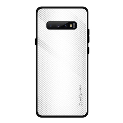 Texture Gradient Glass Protective Case, For Galaxy Note 10 Pro, For Galaxy S10, For iPhone SE 2022 / SE 2020 / 8 / 7, For iPhone XS Max