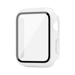IMAK Shockproof PC Protective Case with Tempered Glass Film, For Apple Watch Series 6 & SE & 5 & 4 44mm, For Apple Watch Series 3 & 2 & 1 42mm, For Apple Watch Series 6 & SE & 5 & 4 40mm, For Apple Watch Series 3 & 2 & 1 38mm