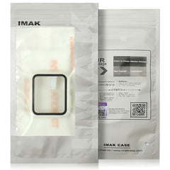 IMAK Shockproof PC Protective Case with Tempered Glass Film, For Apple Watch Series 6 & SE & 5 & 4 44mm, For Apple Watch Series 3 & 2 & 1 42mm, For Apple Watch Series 6 & SE & 5 & 4 40mm, For Apple Watch Series 3 & 2 & 1 38mm