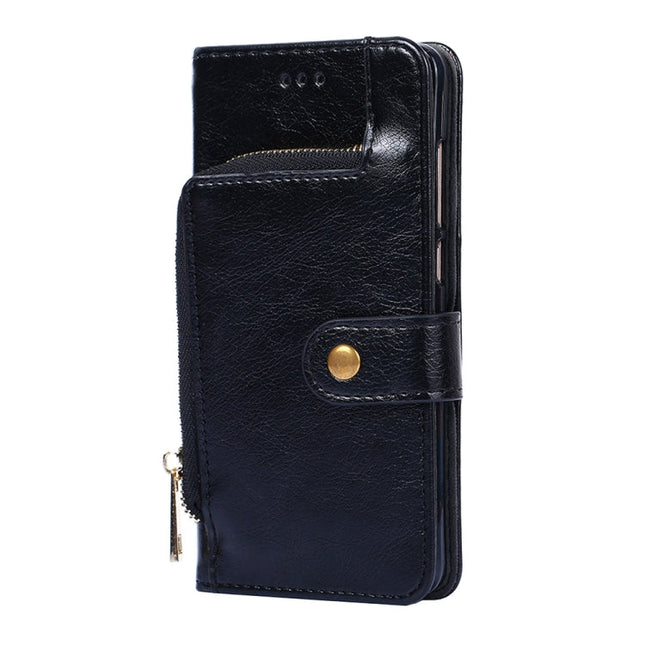 Zipper Bag Horizontal Flip Leather Phone Case with Holder & Card Slots & Lanyard, For OnePlus 9RT 5G, For Xiaomi Redmi Note 11, For Xiaomi Redmi Note 11 Pro