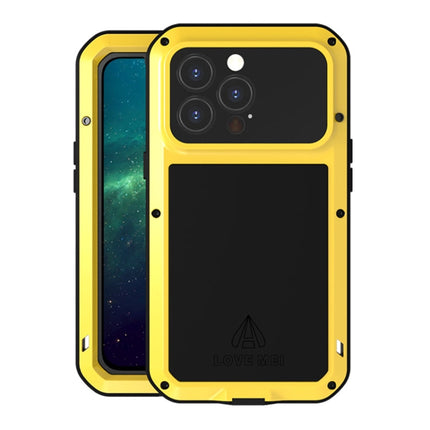 LOVE MEI Metal Shockproof Waterproof Dustproof Protective Phone Case, For iPhone 13 mini, For iPhone 13, For iPhone 13 Pro, For iPhone 13 Pro Max