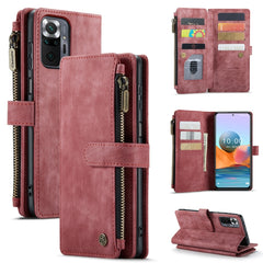 CaseMe-C30 Multifunctional Horizontal Flip PU + TPU Phone Case, For Xiaomi Redmi Note 9 Pro Max / Redmi Note 9 Pro / Redmi Note 9s, For Xiaomi Redmi Note 10 4G / Redmi Note 10S, For Xiaomi Redmi Note 10 Pro 4G / Redmi Note 10 Pro Max