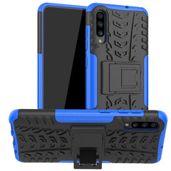 Tire Texture Shockproof TPU+PC Protective Case with Holder, For Xiaomi Redmi Note 8, For Galaxy A10s, For Galaxy A20s, For Galaxy A70s