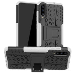 Tire Texture Shockproof TPU+PC Protective Case with Holder, For Xiaomi Redmi Note 8, For Galaxy A10s, For Galaxy A20s, For Galaxy A70s