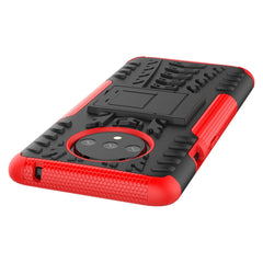 Tire Texture Shockproof TPU+PC Protective Case with Holder, For OnePlus 7T, For OnePlus 7T Pro, For LG V50S ThinQ 5G / G8X ThinQ