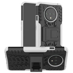 Tire Texture Shockproof TPU+PC Protective Case with Holder, For OnePlus 7T, For OnePlus 7T Pro, For LG V50S ThinQ 5G / G8X ThinQ