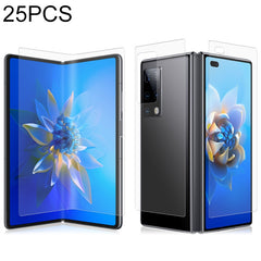 25 PCS Full Screen Protector Explosion-proof Hydrogel Film, For Samsung Galaxy Fold 5G(Main Screen) (25 PCS), For Samsung Galaxy Z Fold2 5G(Main Screen) (25 PCS), For Huawei Mate X(Inner + Rear Film) (25 PCS)