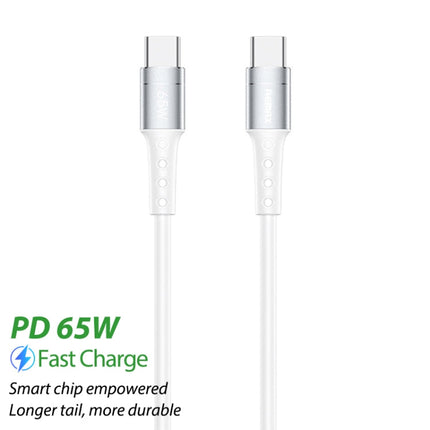 REMAX RC-198C-C Chaining II Series PD 65W USB-C / Type-C to USB-C / Type-C Fast Charging Data Cable, Cable Length: 1m, RC-198C-C