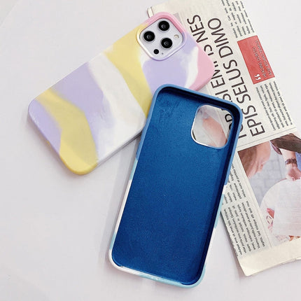 Colorful Liquid Silicone Phone Case