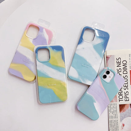 Colorful Liquid Silicone Phone Case