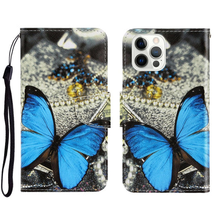 3D Colored Drawing Horizontal Flip Leather Phone Case, For iPhone 13 Pro Max