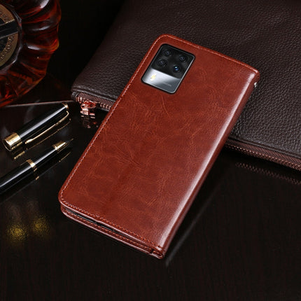 idewei Crazy Horse Texture Leather Case with Holder & Card Slots & Wallet, For Cubot X50, For Huawei nova 9, For Huawei nova 9 Pro