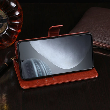 idewei Crazy Horse Texture Leather Case with Holder & Card Slots & Wallet, For Cubot X50, For Huawei nova 9, For Huawei nova 9 Pro