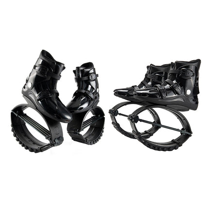 Jumping Shoes Bounce Shoes Indoor Sports Rebound Shoes, 33/35 (All Black Grey Label), 36/38 (All Black Grey Label), 39/41 (All Black Grey Label), 42/44 (All Black Grey Label)