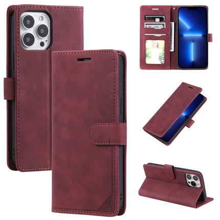 Skin Feel Anti-theft Brush Horizontal Flip Leather Phone Case, For iPhone13 Pro Max, For iPhone13 Pro, For iPhone13, For iPhone13 mini