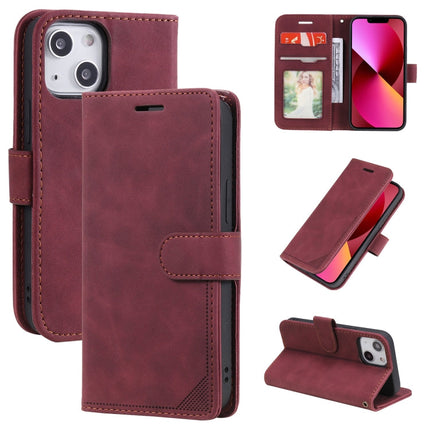 Skin Feel Anti-theft Brush Horizontal Flip Leather Phone Case, For iPhone13 Pro Max, For iPhone13 Pro, For iPhone13, For iPhone13 mini