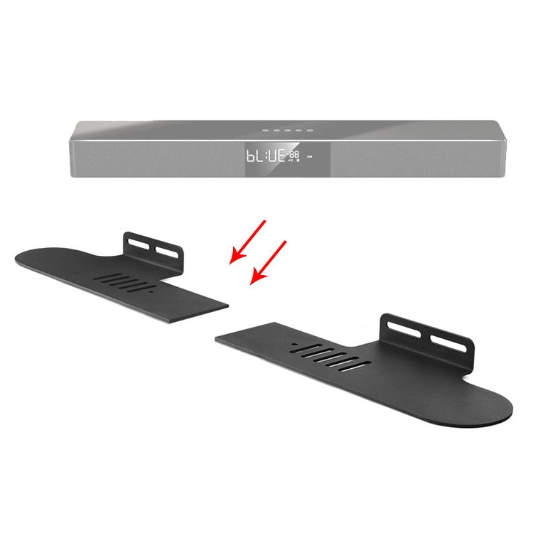 Split Sound Bar Wall-mount Bracket, For Philips CN-HTL2000 / 93 & HTL1500, For Amoi L2 / L3 / L5 / L7 / L8 / L9, For Harman/Kardon Citation Bar, For Ohayo H6 / H8, For Amoi U2 / U5 / U6 / U7, For Garinemax Speaker, For Sansui DV-91A / DV-92A