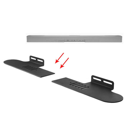 Split Sound Bar Wall-mount Bracket, For Ohayo H6 / H8, For Amoi U2 / U5 / U6 / U7, For Garinemax Speaker, For Sansui 91W, For DENON DHT-S316, For Edifier B3 / B7 / B8