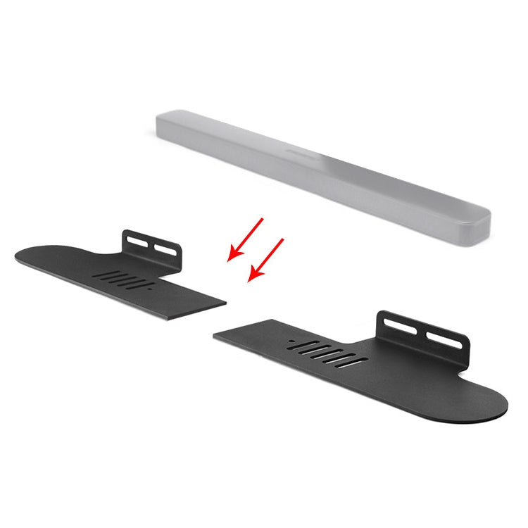 Split Sound Bar Wall-mount Bracket, For Philips CN-HTL2000 / 93 & HTL1500, For Amoi L2 / L3 / L5 / L7 / L8 / L9, For Harman/Kardon Citation Bar, For Ohayo H6 / H8, For Amoi U2 / U5 / U6 / U7, For Garinemax Speaker, For Sansui DV-91A / DV-92A