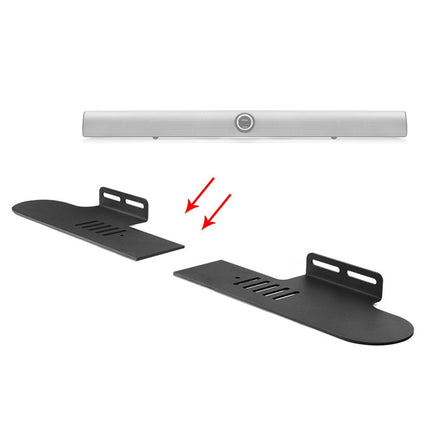 Split Sound Bar Wall-mount Bracket, For Ohayo H6 / H8, For Amoi U2 / U5 / U6 / U7, For Garinemax Speaker, For Sansui 91W, For DENON DHT-S316, For Edifier B3 / B7 / B8