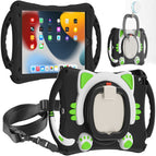For iPad 10.2 2019 / 2020 / 2021 / Pro 10.5 / Black Green
