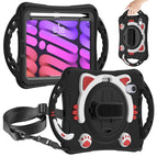 For iPad mini 6 / mini 2024 / Black Red