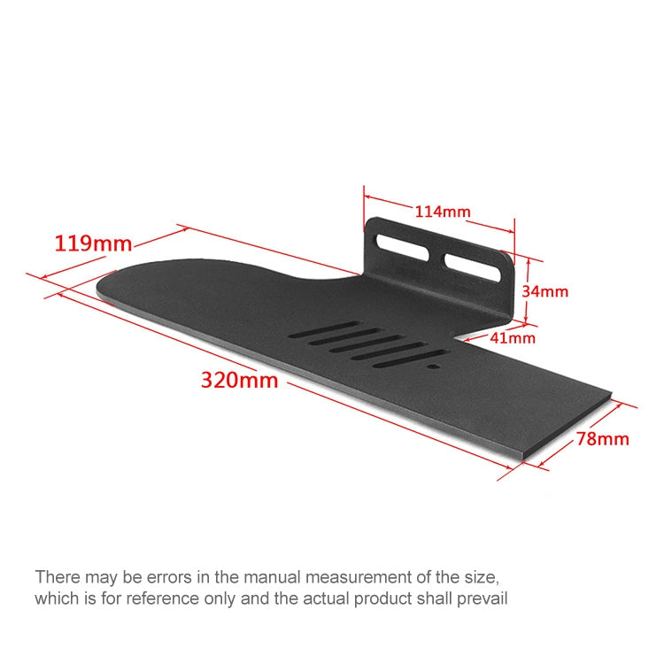 Split Sound Bar Wall-mount Bracket, For Xiaomi Redmi Speaker, For Harman/Kardon ENCHANT, For Sony HT-CT800 / HT-Z9F, For Yamaha YAS-107 / YAS-108 / YAS-109 / YAS-207 / YAS-408, For Xiaodu Soundbar, For JY AUDIO A9K, For Sony HT-MT300 / HT-S200F