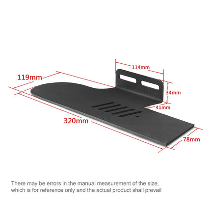 Split Sound Bar Wall-mount Bracket, For Xiaomi Redmi Speaker, For Xiaodu Soundbar, For JY AUDIO A9K, For HiVi K1000, For Coocaa Live-1 / Live-2 / Live-3, For KEF HTF7003, For DALI Katch One, For Ibass 9100K
