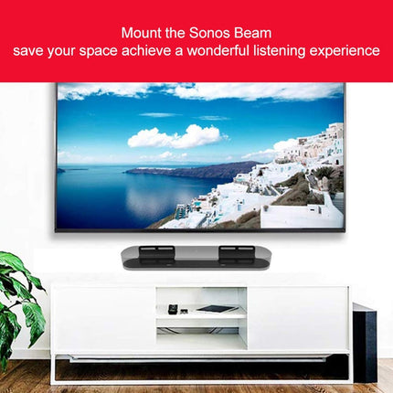 Split Sound Bar Wall-mount Bracket, For Xiaomi Redmi Speaker, For Xiaodu Soundbar, For JY AUDIO A9K, For HiVi K1000, For Coocaa Live-1 / Live-2 / Live-3, For KEF HTF7003, For DALI Katch One, For Ibass 9100K