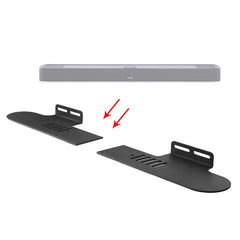 Split Sound Bar Wall-mount Bracket, For Xiaomi Redmi Speaker, For Xiaodu Soundbar, For JY AUDIO A9K, For HiVi K1000, For Sharp HT-SB115, For Coocaa Live-1 / Live-2 / Live-3, For KEF HTF7003, For DALI Katch One, For Ibass 9100K