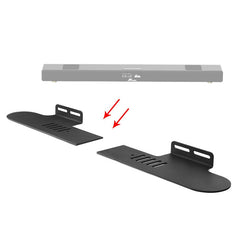 Split Sound Bar Wall-mount Bracket, For Xiaomi Redmi Speaker, For Xiaodu Soundbar, For JY AUDIO A9K, For HiVi K1000, For Sharp HT-SB115, For Coocaa Live-1 / Live-2 / Live-3, For KEF HTF7003, For DALI Katch One, For Ibass 9100K