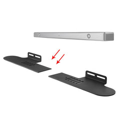 Split Sound Bar Wall-mount Bracket, For Xiaomi Redmi Speaker, For Xiaodu Soundbar, For JY AUDIO A9K, For HiVi K1000, For Sharp HT-SB115, For Coocaa Live-1 / Live-2 / Live-3, For KEF HTF7003, For DALI Katch One, For Ibass 9100K