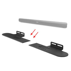 Split Sound Bar Wall-mount Bracket, For Xiaomi Redmi Speaker, For Xiaodu Soundbar, For JY AUDIO A9K, For HiVi K1000, For Sharp HT-SB115, For Coocaa Live-1 / Live-2 / Live-3, For KEF HTF7003, For DALI Katch One, For Ibass 9100K