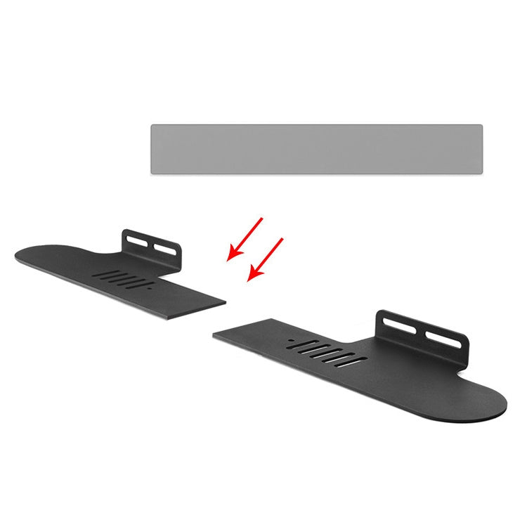 Split Sound Bar Wall-mount Bracket, For Xiaomi Redmi Speaker, For Harman/Kardon ENCHANT, For Sony HT-CT800 / HT-Z9F, For Yamaha YAS-107 / YAS-108 / YAS-109 / YAS-207 / YAS-408, For Xiaodu Soundbar, For JY AUDIO A9K, For Sony HT-MT300 / HT-S200F