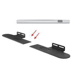 Split Sound Bar Wall-mount Bracket, For Xiaomi Redmi Speaker, For Xiaodu Soundbar, For JY AUDIO A9K, For HiVi K1000, For Sharp HT-SB115, For Coocaa Live-1 / Live-2 / Live-3, For KEF HTF7003, For DALI Katch One, For Ibass 9100K