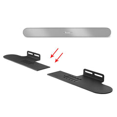 Split Sound Bar Wall-mount Bracket, For Xiaomi Redmi Speaker, For Xiaodu Soundbar, For JY AUDIO A9K, For HiVi K1000, For Sharp HT-SB115, For Coocaa Live-1 / Live-2 / Live-3, For KEF HTF7003, For DALI Katch One, For Ibass 9100K
