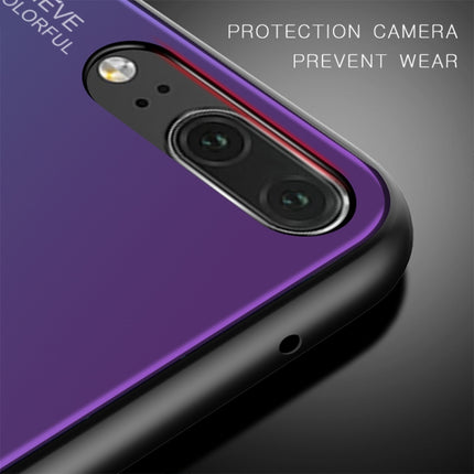 Gradient Color Glass Case, For Huawei P20, For OPPO F11 Pro, For OPPO Find X